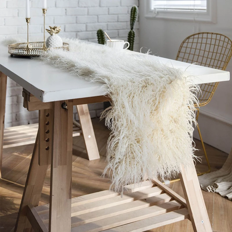 Настольный бегун современные бегуны для банкета украшения дома однотонные