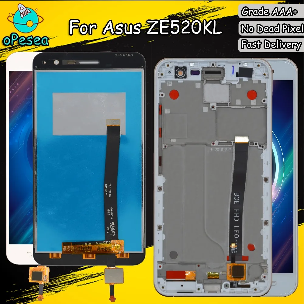 Экран телефона 5 2 ''для Asus ZenFone 3 ZE520KL Z017D Z017DA ЖК дисплей панель сенсорный экран