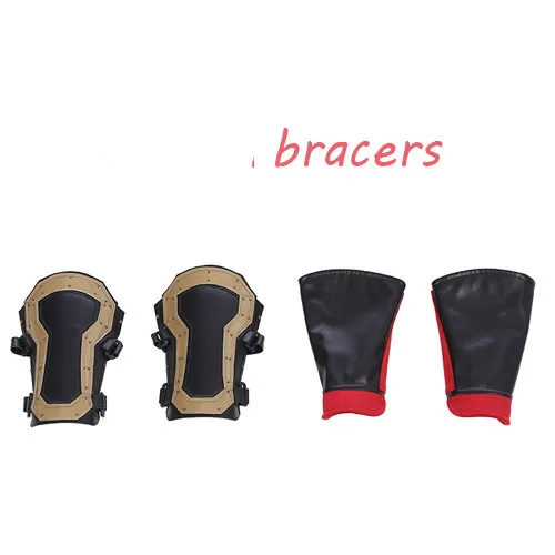 bracers Фильм Тор темный мир косплей костюм супергероя Тор косплей костюм на Хэллоуин жилет Топ плащ брюки на заказ - Цвет: bracers