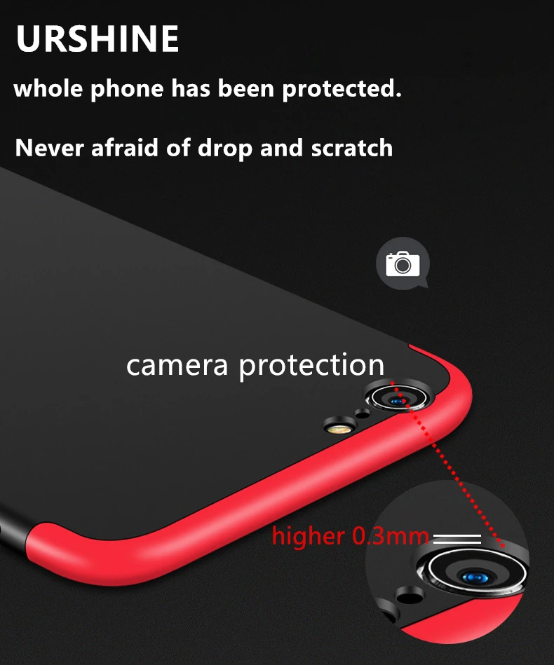 Urshine чехол для Apple iPhone 6/6S 3 в 1 рыцарь Панцири телефона 6 6S случае тонкие модные