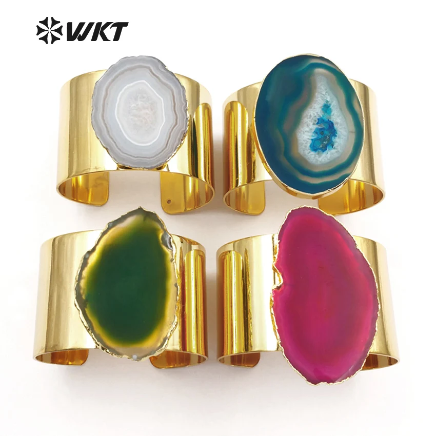 _ WKT оптовая продажа большой размер великолепный яркий блестящий браслет Модный