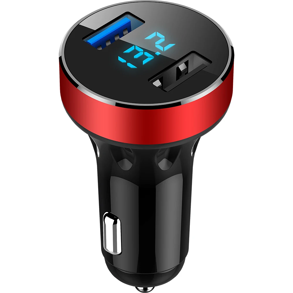Автомобильное зарядное устройство с двумя usb портами 5 В Интеллектуальный