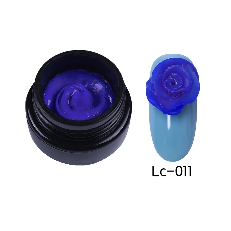 LC-11 LILYCUTE 4D резной УФ гель для резьбы краска для рисования лак скульптура Пластилин маникюр Дизайн ногтей моделирование краски гель - Цвет: LC-11