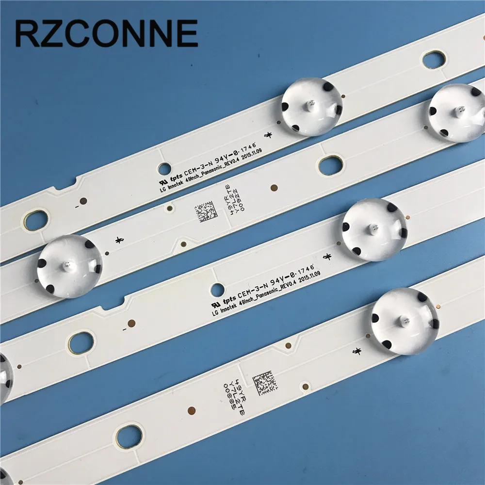 Светодиодная лента для подсветки 5 светодиодный LG Innotek 49 дюймов REV0.4 TX 49DS500B TZLP151KHAB6