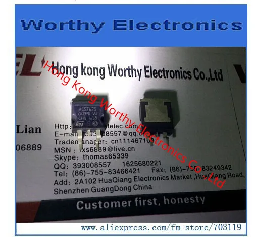 

Free shipping 10PCS/LOT ACST67S ACST67 TO-263