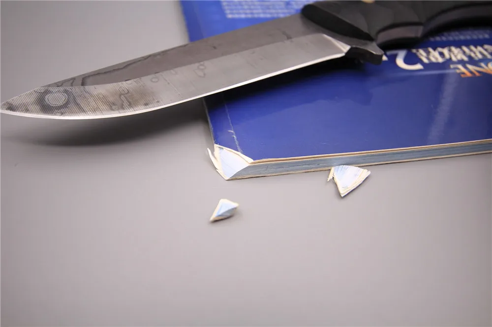 Ручной работы на открытом воздухе выживания охотничий настоящий нож Тактический