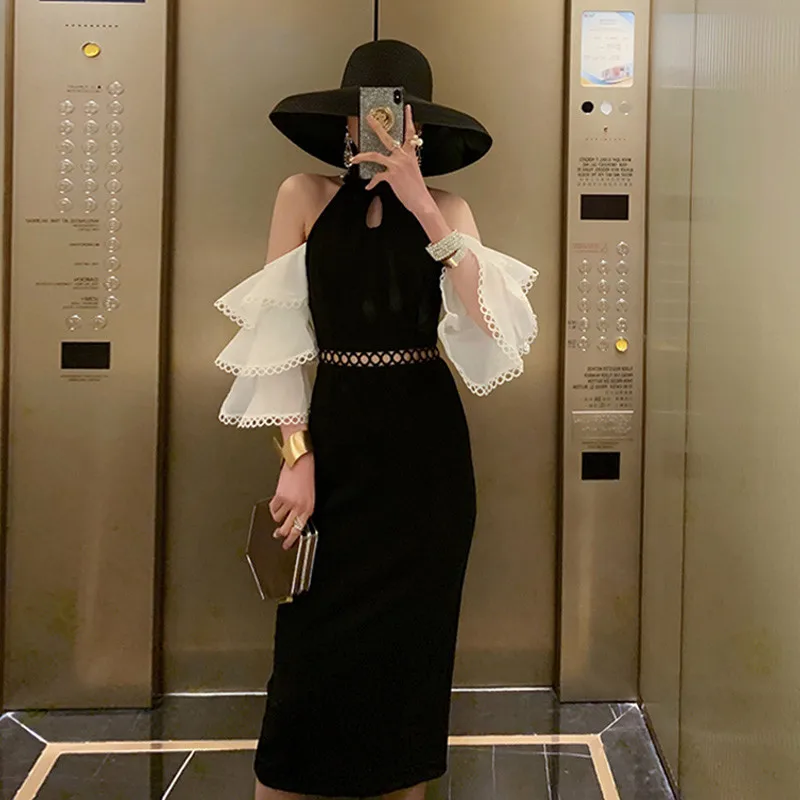 Высокое качество новая мода 2019 летнее платье для женщин сексуальные шлейки с