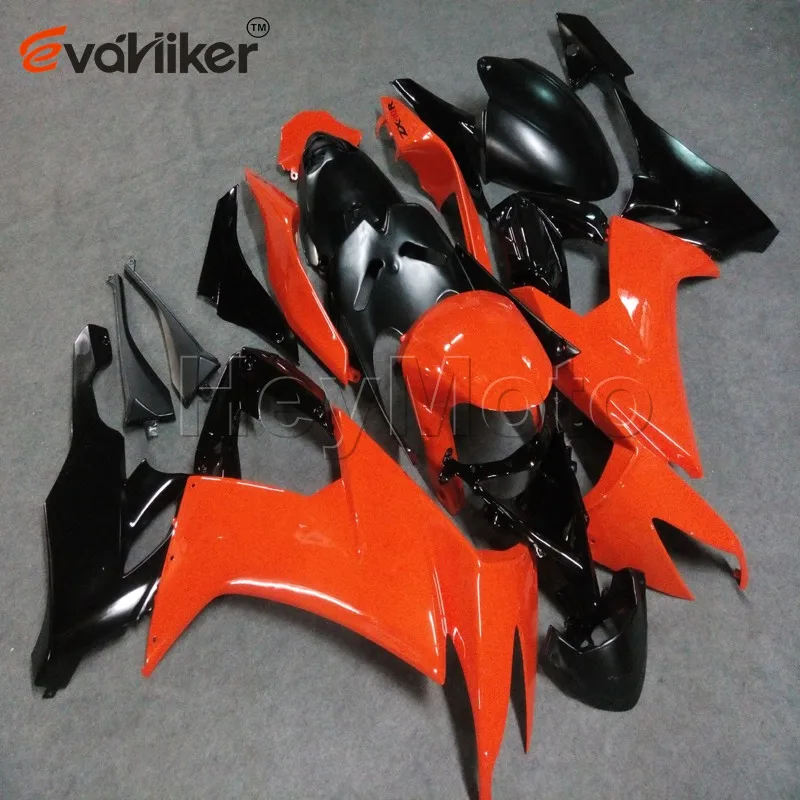 Мотоциклетный хомут для ZX 10R 2008 2009 2010 оранжевый 08 09 10 ABS пластиковый комплект
