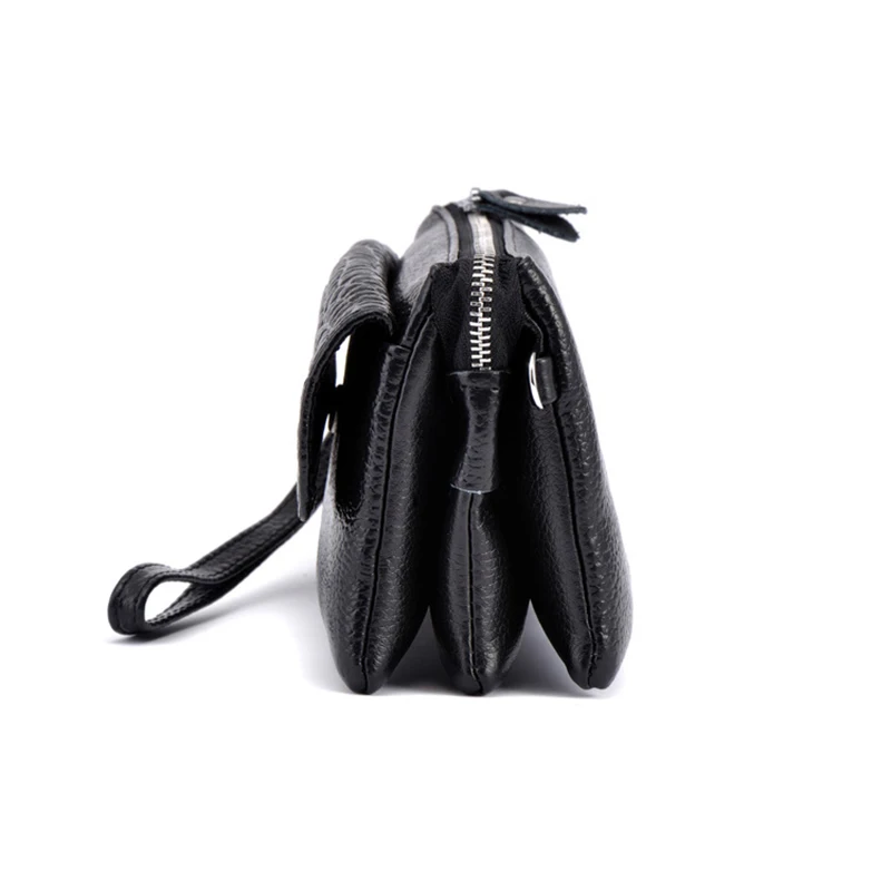 genuine leather clutch women long wallets women money purse large capacity clutch coin purse ladies wallet phone purse cartera free global shipping