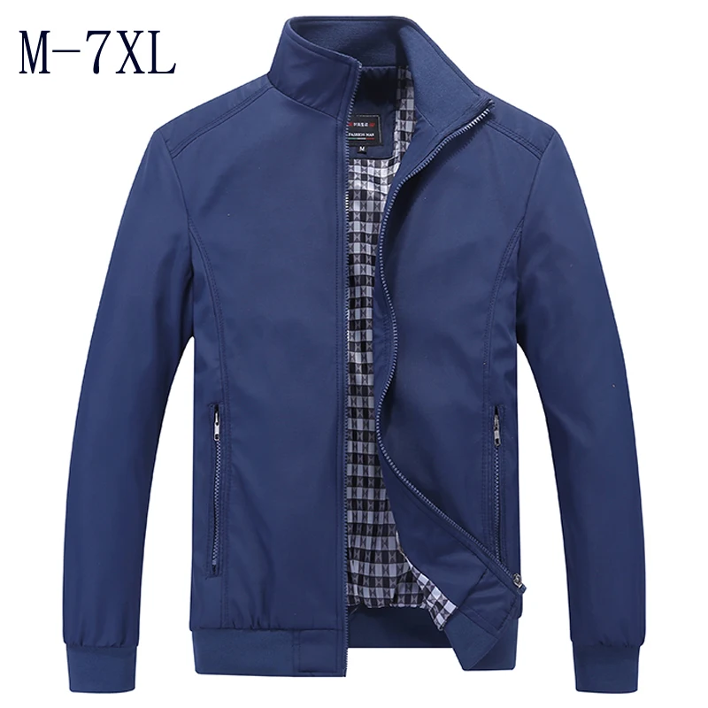 Куртка-бомбер мужская повседневная свободная 2019-7XL | Мужская одежда