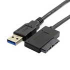 Jimier USB 3,0 до 7 + 6 13pin Slim Line Sata адаптер кабель для ноутбука CD DVD Rom Оптический привод