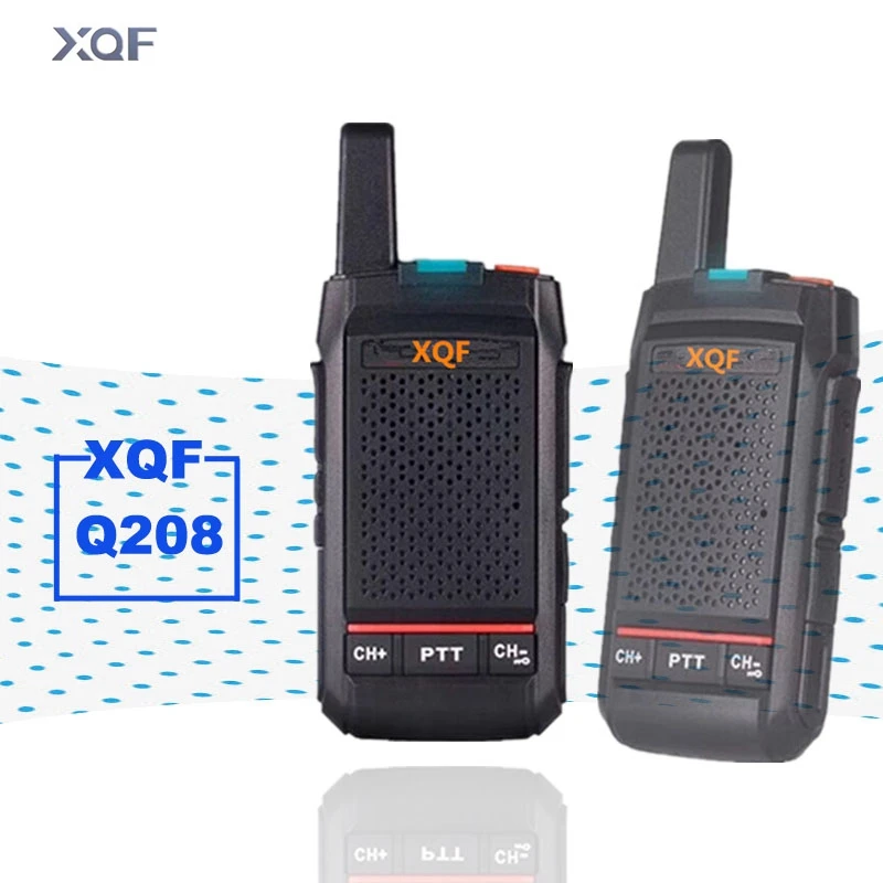 XQF Мини Walkie Talkie Q208 ручной переговорный открытый для отеля Салон красоты|Рации| |