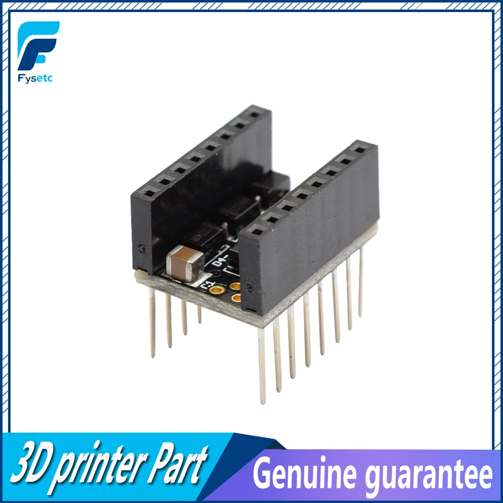 

20X Ultra Silent Protector Stepper Motor Driver Motherboard Plug-type Silent Stepper For 3D Printer Driver TMC2130 V1.1/TMC2208