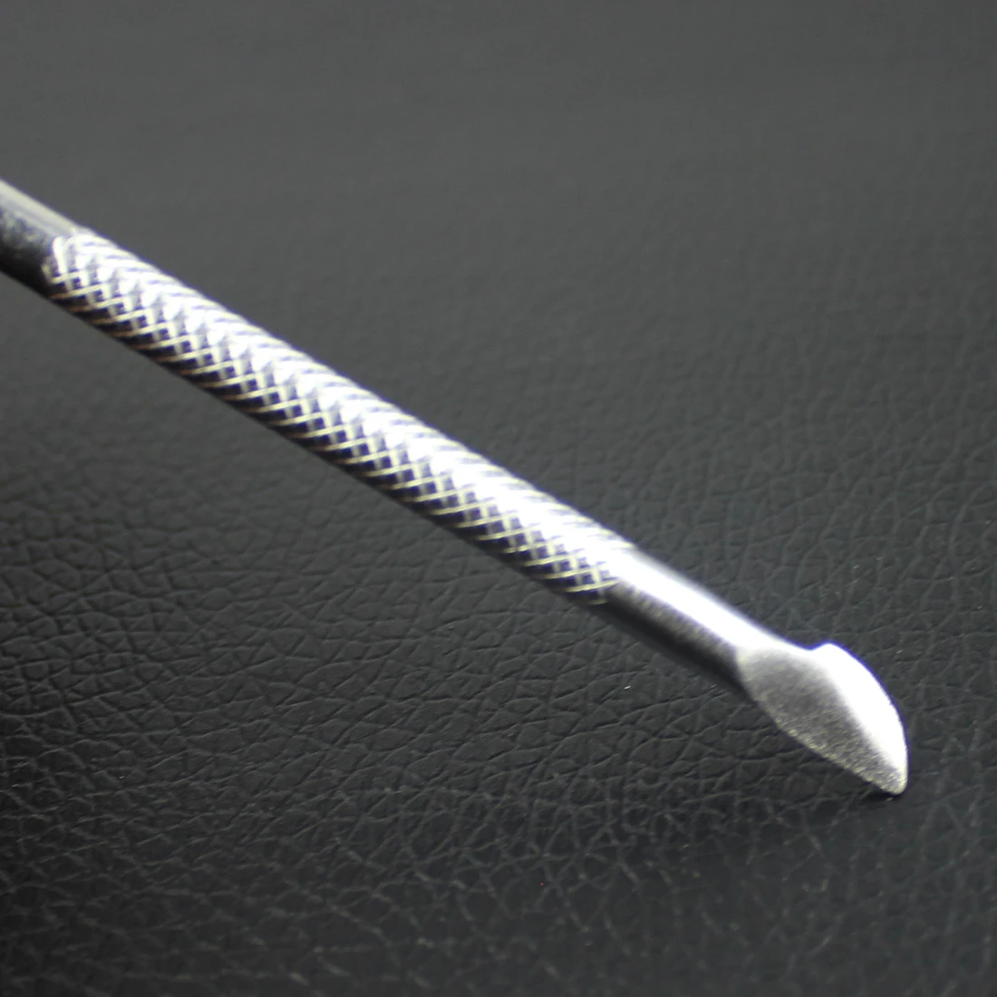 1 шт. двусторонний инструмент для удаления кутикулы из нержавеющей стали |