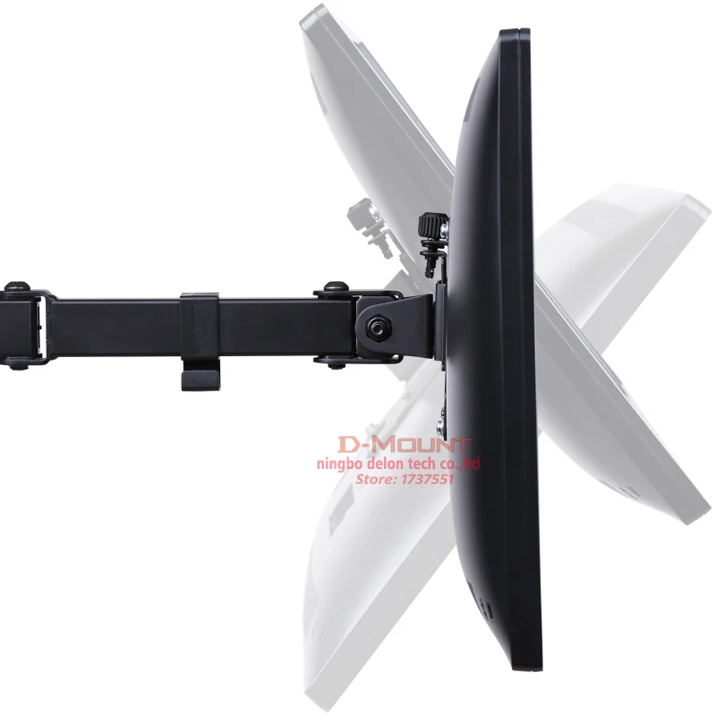 four screen 360 rotate big base full motion 10"-27" 8kg lcd tv table mount 4 monitor desktop support screen bracket stand holder