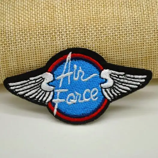 1 шт. патчи с вышивкой военного ряда военно воздушных сил для одежды пришивания