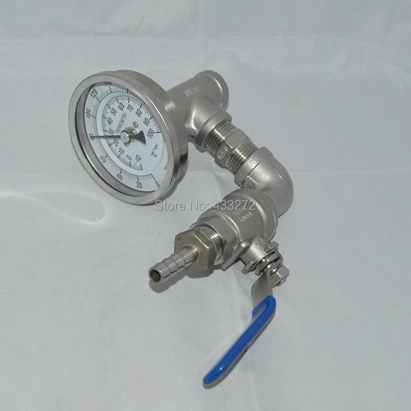 Термометр и регулирующий клапан для домашнего пивоварения | Дом сад