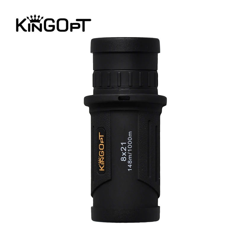 KINGOPT 8x21 Wide-angle Monocular Telescope Nitrogen Waterproof Portable Ultralight HD Spyglass Prism BK7 Kids Brinquedos Scopes