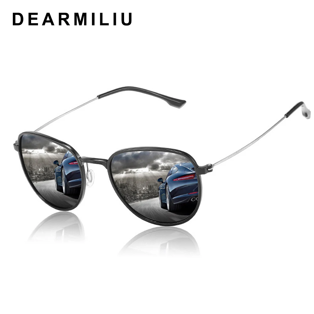 Мужские Солнцезащитные очки авиаторы DEARMILIU поляризационные солнцезащитные для