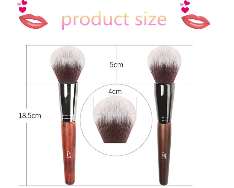 

2019 Soft Synthetic Hair Big Makeup Powder Blusher Cosmetic Foundation Brushes Makeup Beauty Tools Pincel Maquiagem Hot YA42