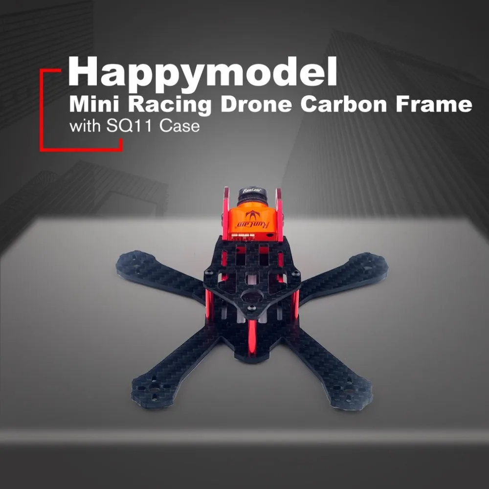 Happymodel Toad 125 3 дюйма FPV мини гоночный Дрон полный комплект карбоновой рамы с SQ11