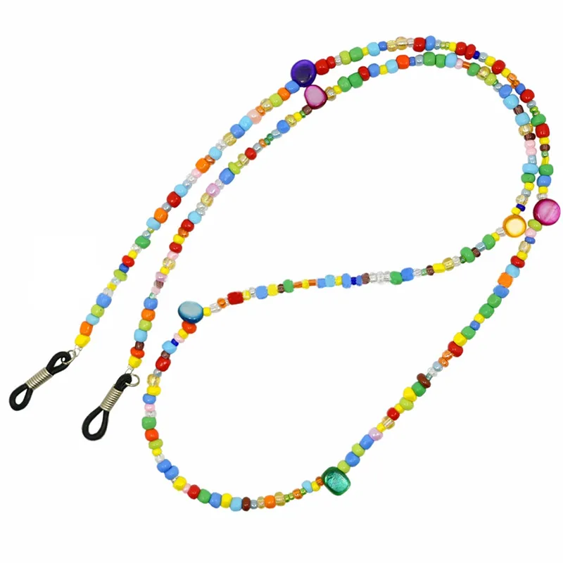 

Women Glasses Chain Eyeglasses Necklace Eyewear Cord Band Cord Eyeglasses Sunglasses Cords Chain Beaded Strap Rope