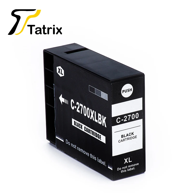 Совместимый чернильный картридж Tatrix PGI 2700 PGI2700 2700XL для струйного принтера Canon MAXIFY
