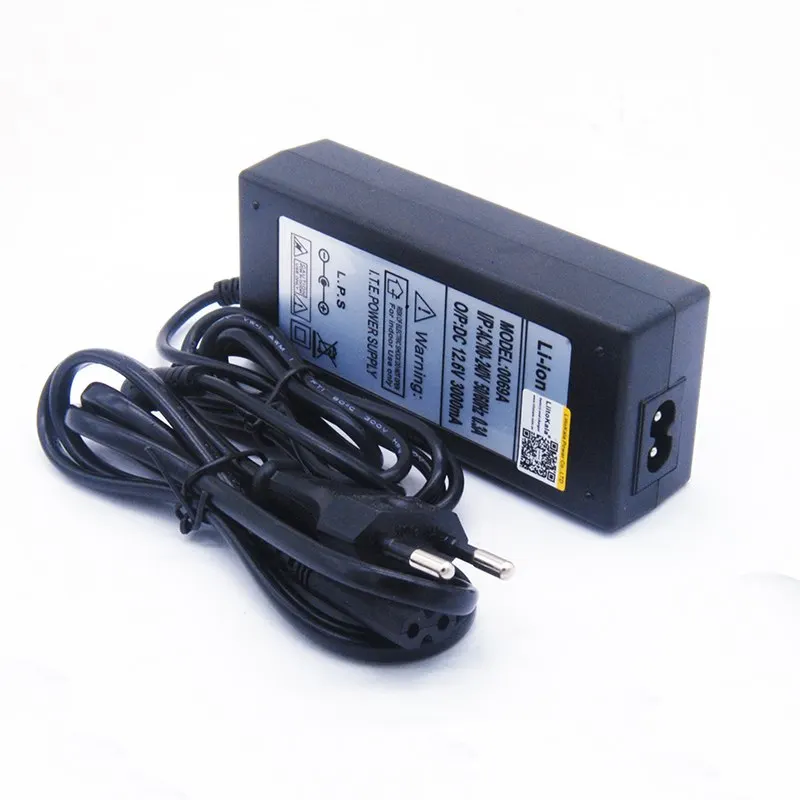 12,6 V 3A зарядное устройство, 12,6 V зарядное устройство для CCTV аккумуляторной батареи, 3A зарядное устройство для 12V литиевой батареи 12V зарядное устройство аккумуляторной батареи