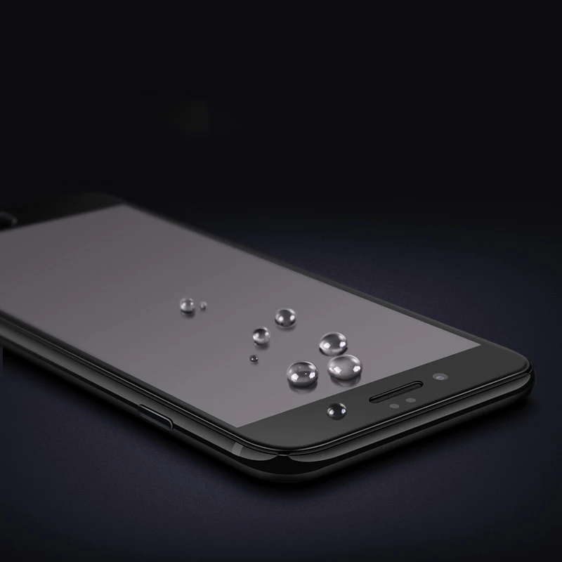 Тыква 3D матовое закаленное стекло для iPhone X 6s plus полная изогнутая Защитная пленка