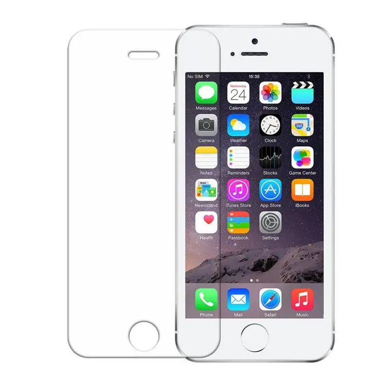 Для iPhone 5S стекло 2.5D 9H Защитная пленка для экрана закаленное на X XS MAX 6 6S 7 8 Plus 5 XR |