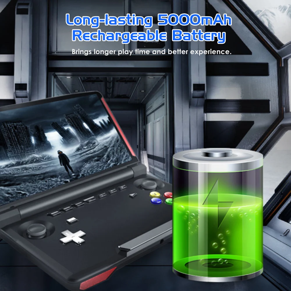 Портативная игровая консоль PowKiddy X18 ОС Android сенсорный экран 5 дюйма Bluetooth 4 0 2 + 16 Гб