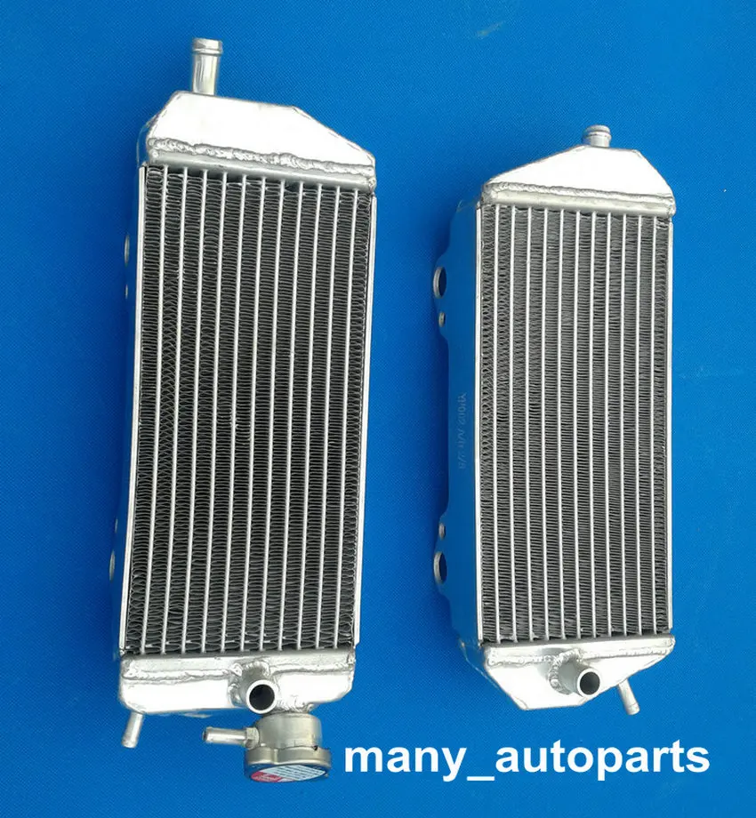 Левый и правый Алюминиевый радиатор для газа MX/SM/EC 200/250/300 2007 2014 2008 2009 2010 2011|radiator|gas