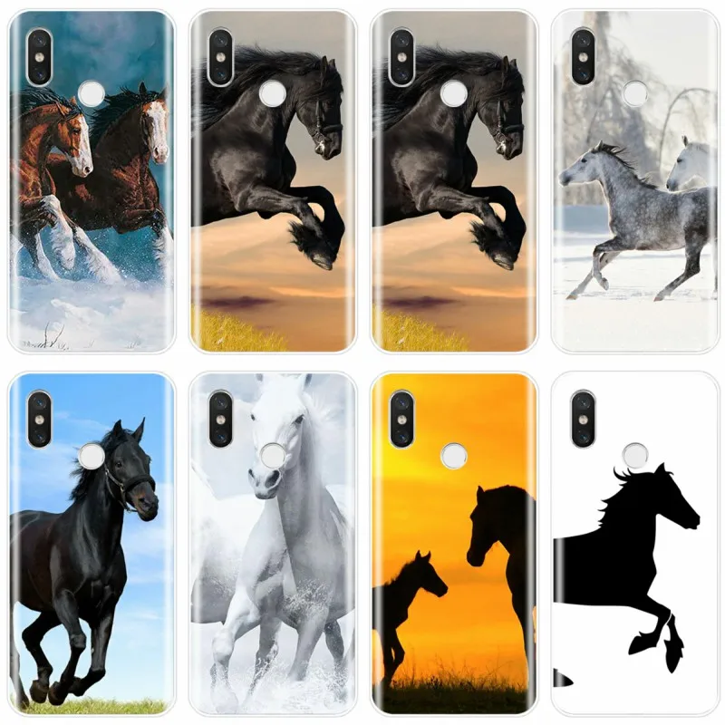 Чехол в виде лошади для телефона xiaomi 4 4S 5 5C 5S PLUS 6 6X8 Pro 8lite 8 9 SE MAX 2 3 3Pro|Бамперы| |