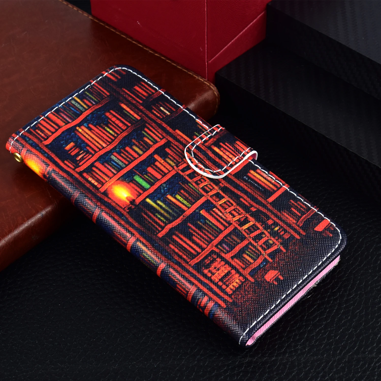 Роскошные ретро тонкий кожаный флип чехол для huawei Honor V20 Чехол-подставка