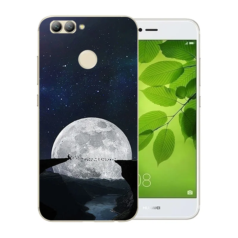 Чехлы для телефонов 5 0 дюйма Huawei Nova 2 Space World силиконовая Мягкая задняя крышка из