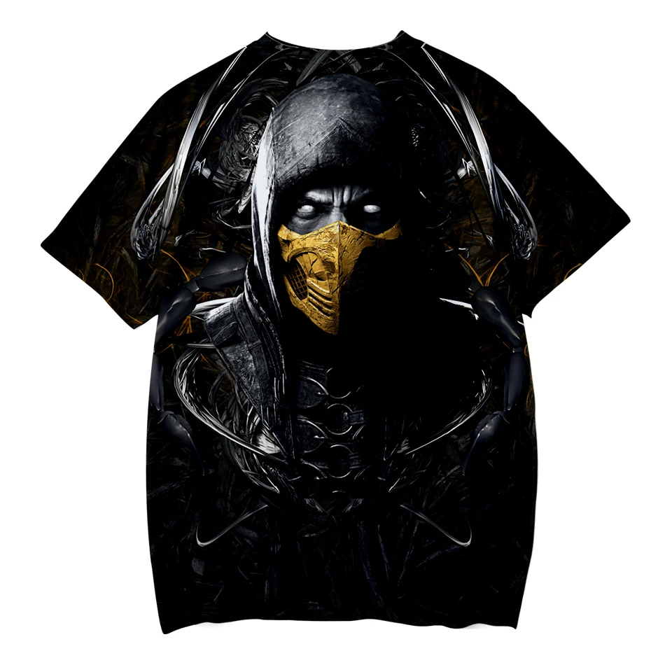 Children's t-shirt Mortal Kombat 11 t shirt 3d Games Print Tee Shirt wear Fashion Cool and comfortable tshirt for the kids