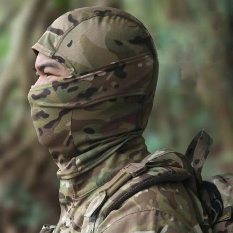 Маскировка CP камуфляжная маска на все лицо Балаклава Wargame Велоспорт охота армейский велосипед военный шлем лайнер тактический страйкбол Кепка - Цвет: ALL TERRAIN