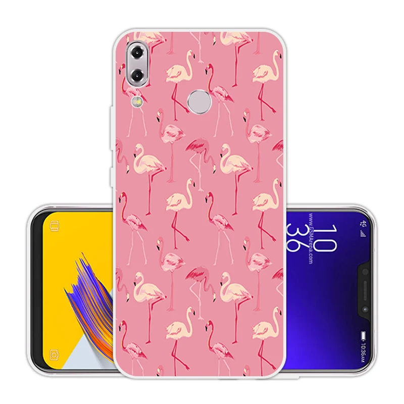 Прозрачный чехол из ТПУ для Asus Zenfone 5z ZS620KL розовый 6 2 &quotдля 5 ZE620KL Ультратонкий