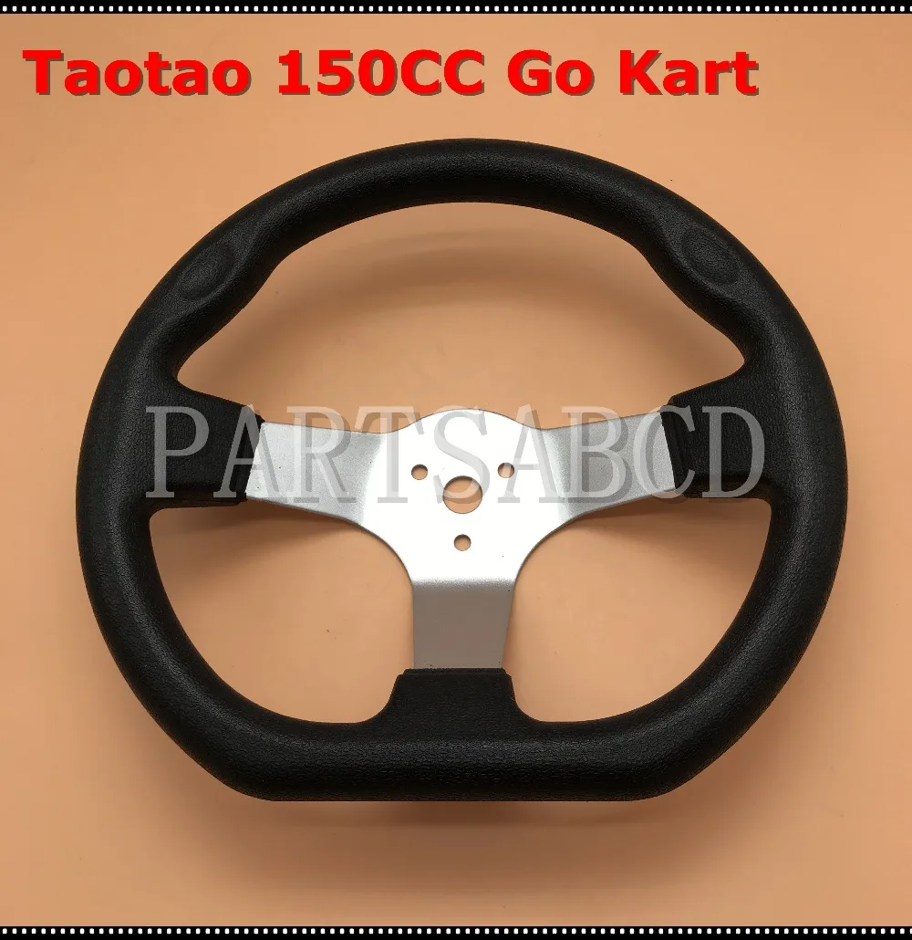 270 мм куб. См карт Багги четырехъядерный руль для TaoTao ATK125 Go Kart запчасти|wheels for|wheels