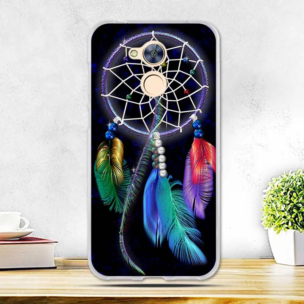 6 Чехол для huawei Honor 6A, мягкий силиконовый чехол с 3D рельефным рисунком, модная задняя крышка с цветочным рисунком для huawei Honor 6A 5,0 '', чехол s - Цвет: 6