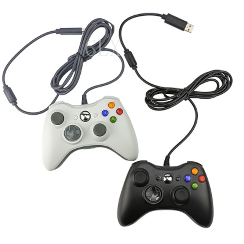 Проводной USB черный геймпад джойстик игровой контроллер для ПК ноутбука Raspberry Pi 2/3