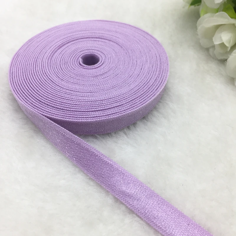5 yds 3/8 &quotсветильник Фиолетовая лента из спандекса многоскоростная Складная