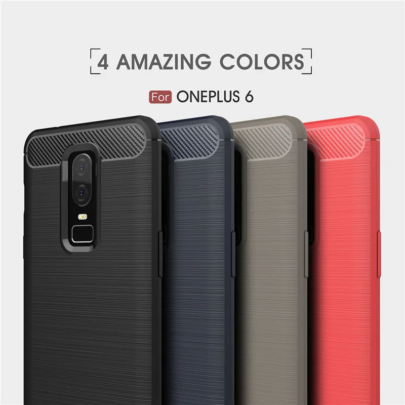 Для подходящего чехол s Oneplus 6 Чехол One Plus Мягкий Силиконовый прочный бампер для