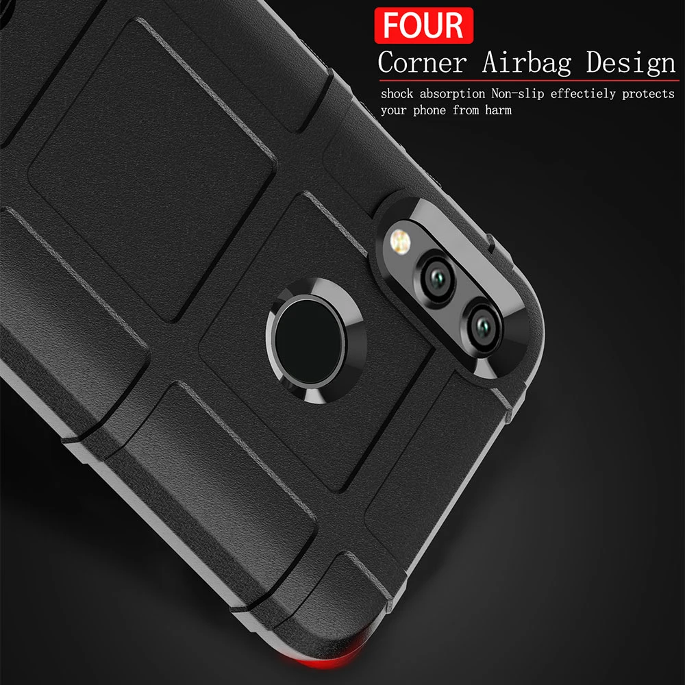 ZGAR Cover Case for Huawei Honor 10 Lite 6.21 inch Matte Celular Anti Knock Soft Phone Bags Cases |