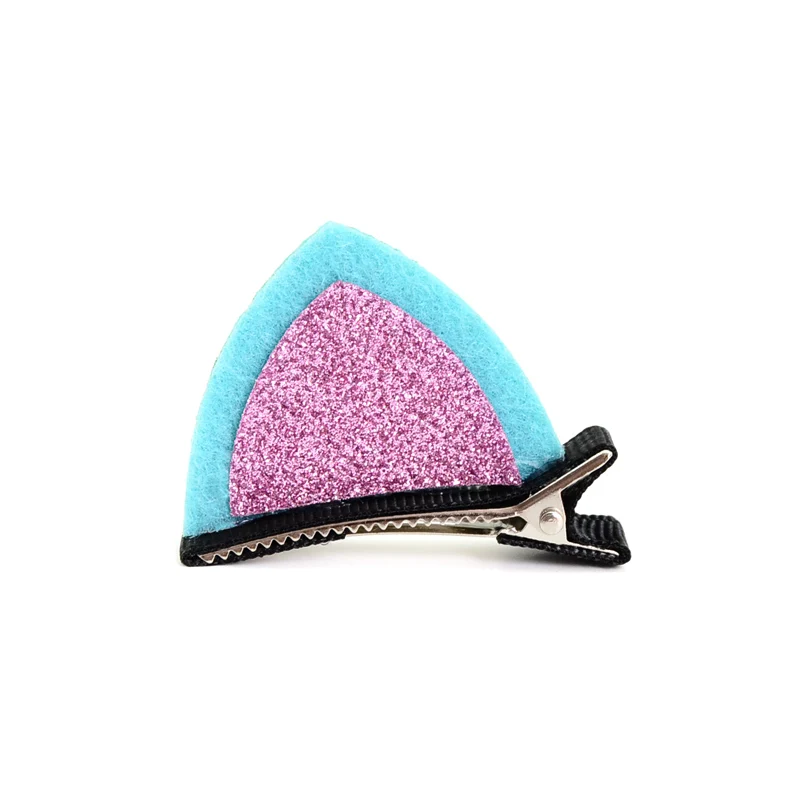 2 шт./лот с милыми кошачьими ушками для девочек зажим волос заколки аксессуары