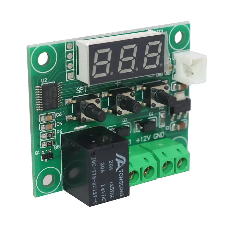 1 шт. XH W1209 термостат DC12V Мини цифровой регулятор Температура Управление Для