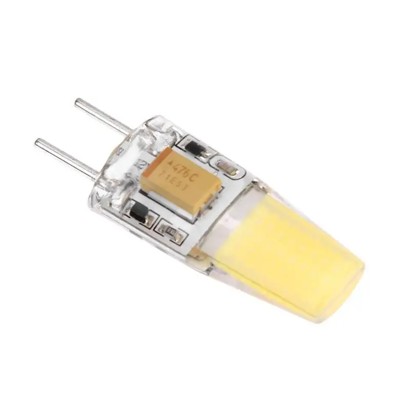 GY6.35 AC 12V 3W Диммируемый 1508COB светодиодный светильник-кукуруза для хрустальной люстры
