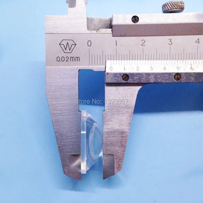 Полукруглые изогнутые светодиодные линзы 50 шт./лот 23 мм оптические PMMA для