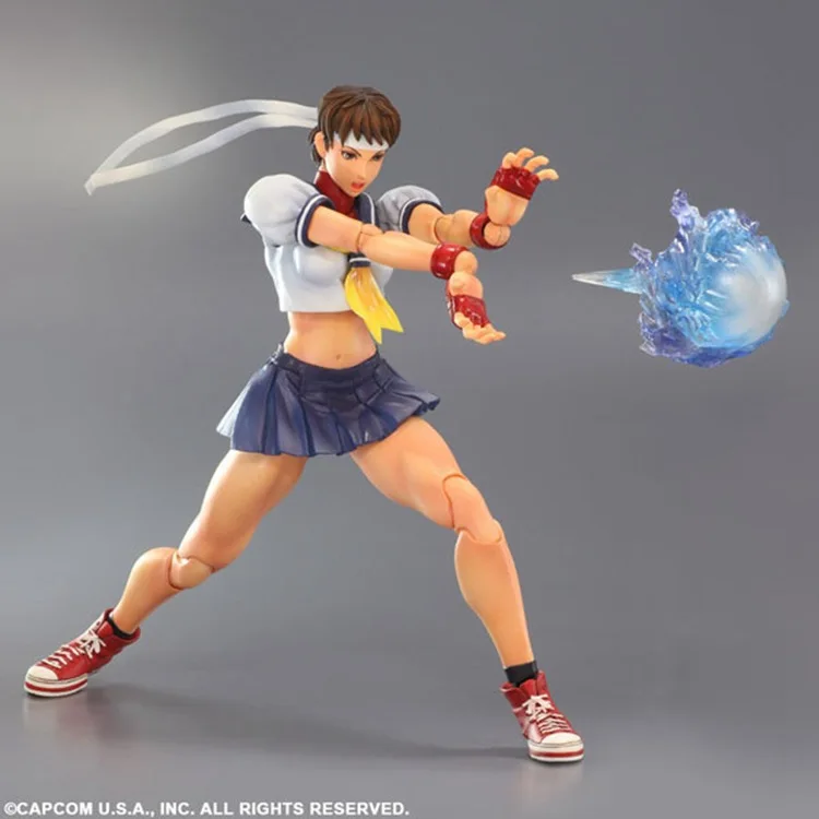 

PLAY ARTS 25cm Game Character Sakura Action Figure Model Toys