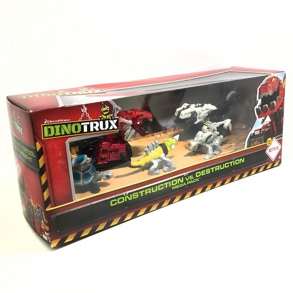 Динозавр грузовик Dinotrux съемный игрушечный динозавр мини модели новые детские